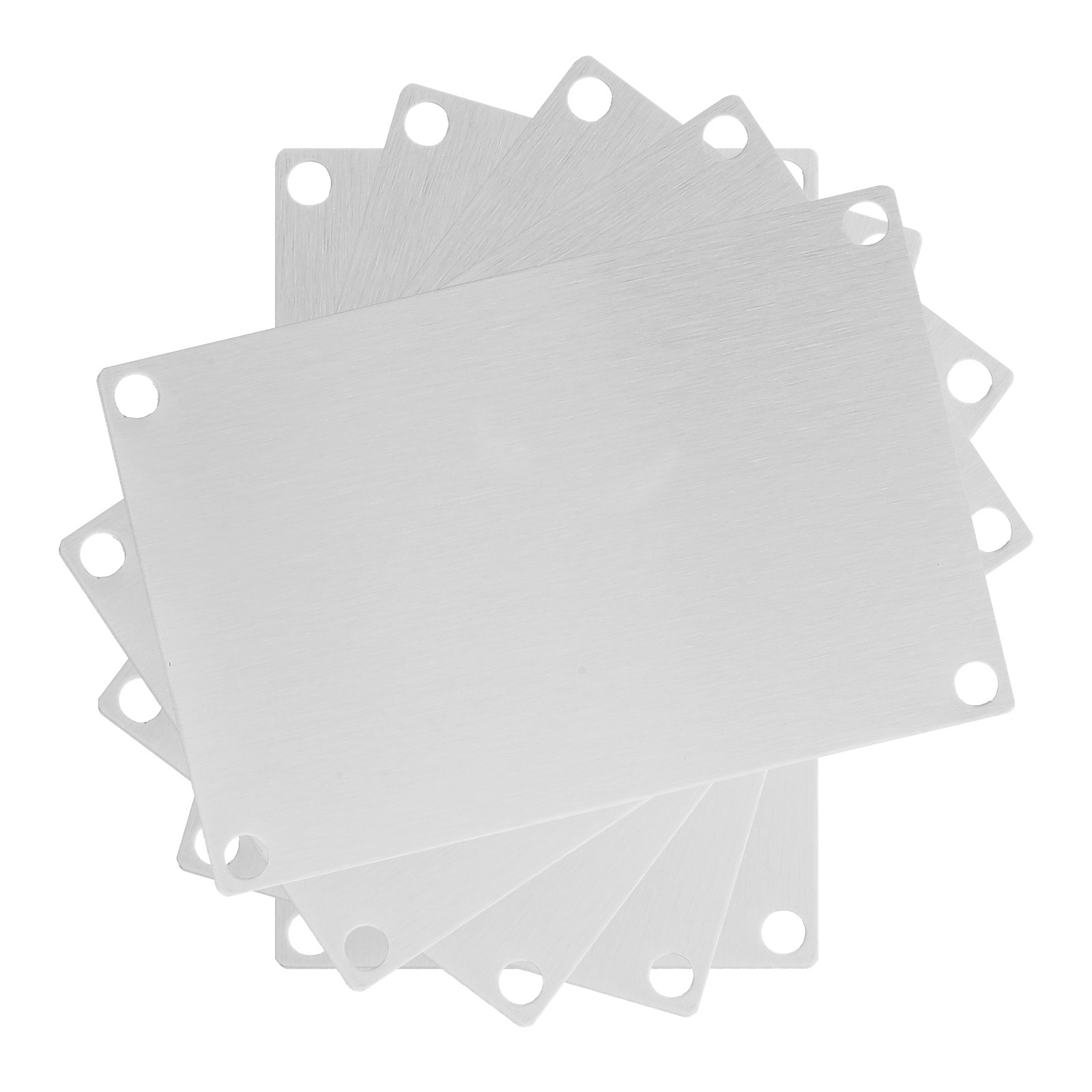 5 Peças Placas de Metal em Aço - Yard Sign Blank avaliação e preço