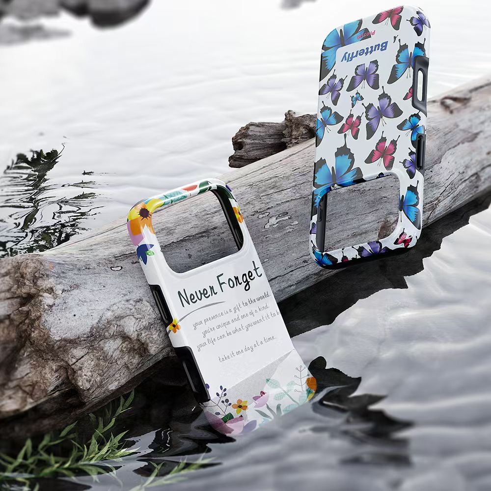 Fonlyu revestido 2 em 1 caso d - Phone Case Blank Print avaliação e preço