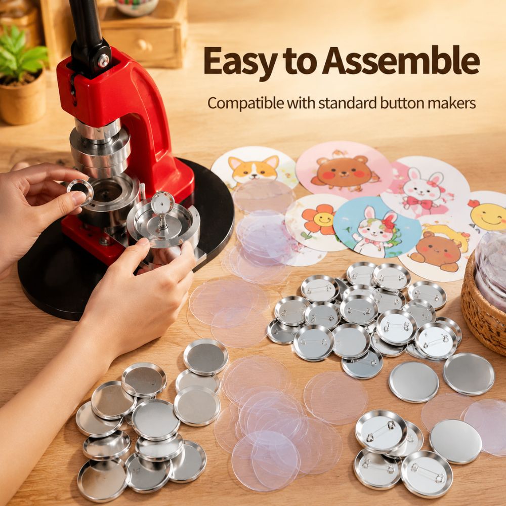10/20/40 Conjuntos de Kit para - Button Badge Blank avaliação e preço