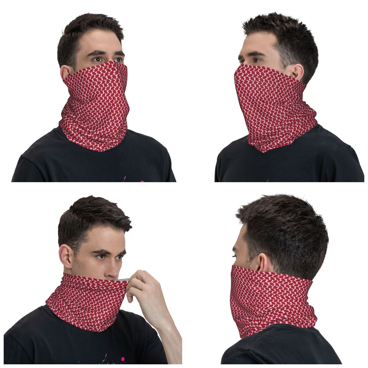 Oriente médio keffiyeh bandana - Bandana Blank White avaliação e preço