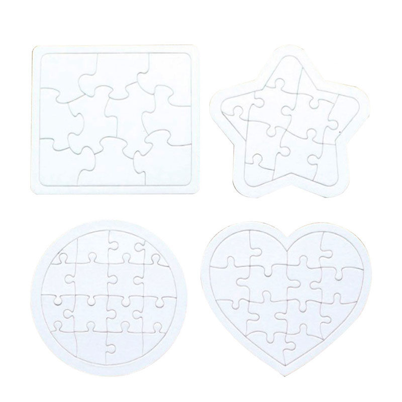 Conjunto de Quebra-Cabeças em  - Puzzle Blank White avaliação e preço