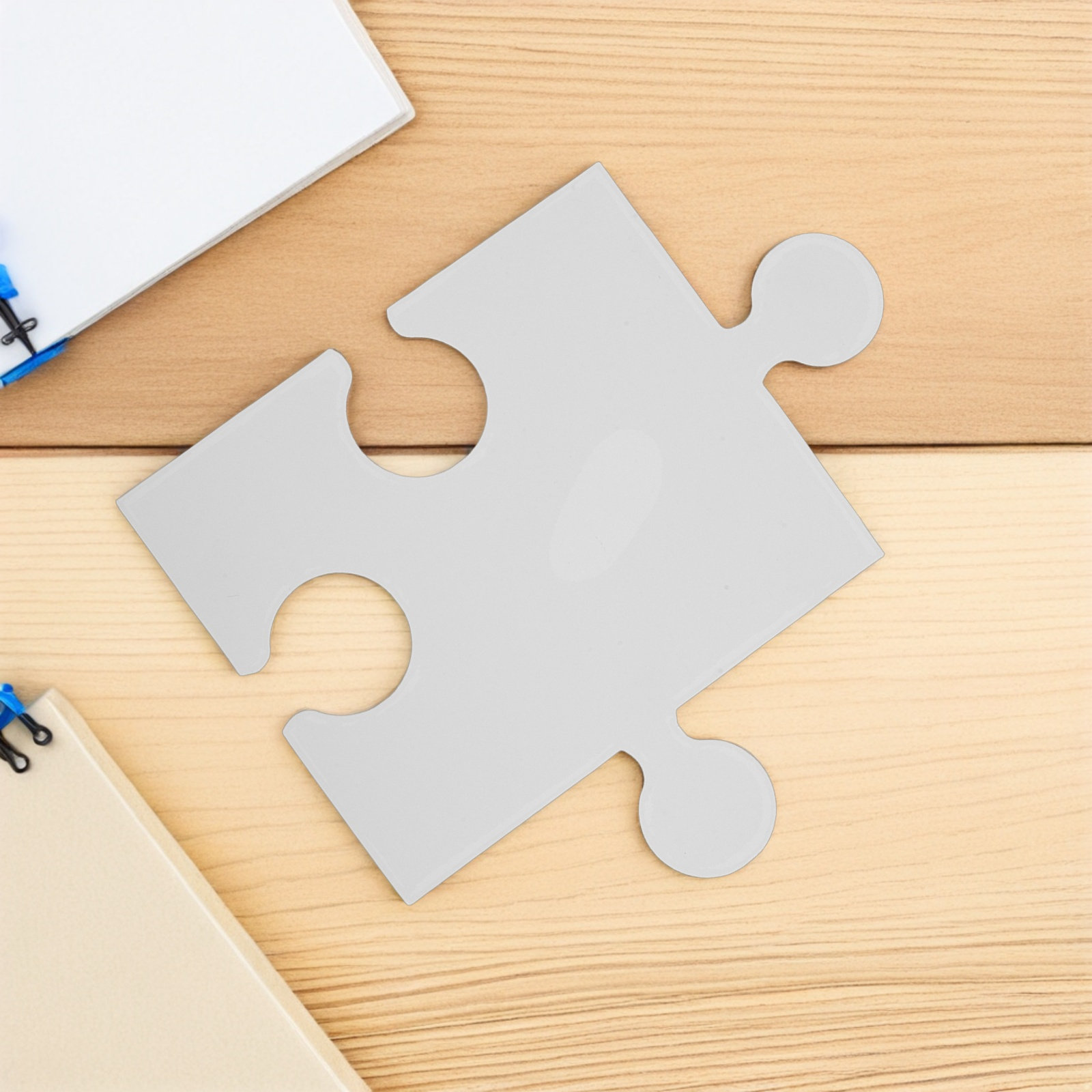 60 Peças Grandes de Quebra-Cab - Puzzle Blank White avaliação e preço